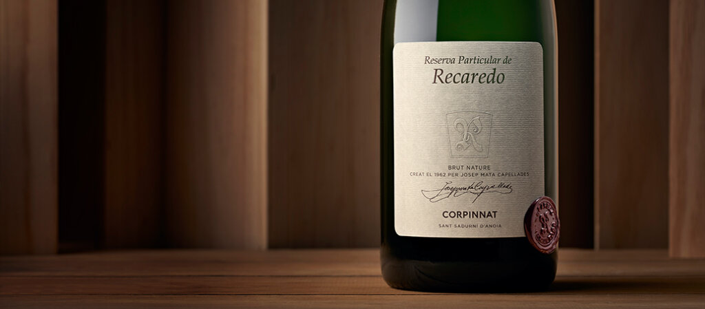 Botella del vino de calidad Reserva Particular de Recaredo